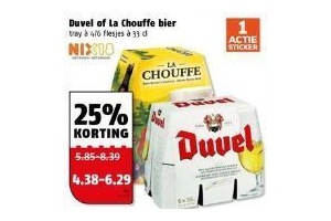 duvel of la chouffe bier