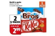 nestle 5 packs