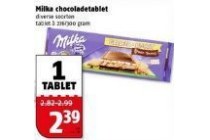milka chocoladetablet
