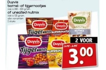 duyvis borrel of tijgernootjes of unsalted nutmix