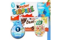 alle soorten kinder chocolade of tic tac