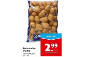 aardappelen kruimig