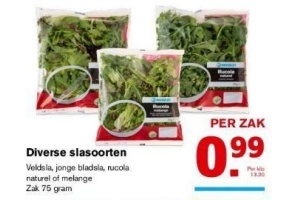 diverse slasoorten