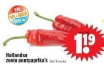 hollandse zoete puntpaprika s