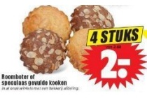 roomboter of speculaas gevulde koeken