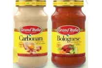 pastasauzen van grand italia