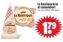 la rustique brie of camembert