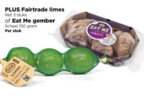 plus limes en gember