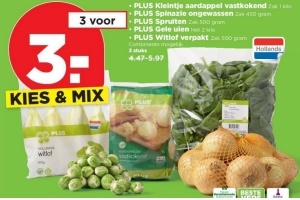 plus groenten