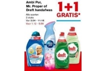 ambi pur mr proper of dreft handafwas