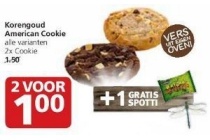 korengoud american cookie