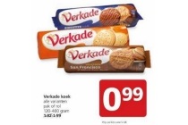 alle varianten verkade koek