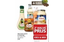 alle calve sauzen of dressings