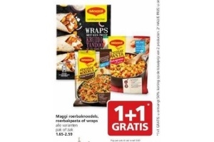 maggi roerbaknoedels roerbakpasta of wraps