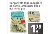 gorgonzola lago maggiore of echte limburger kaas