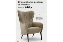 romantisch landelijk stoelen