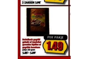 dettelbach gegrild gehakt zandvliet gerookte kipfilet of gegrilde beenham