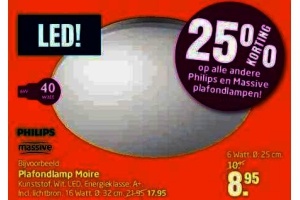 plafondlamp moire