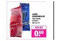 laser scheermesjes