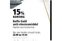 bolfo gold anti vlooienmiddel