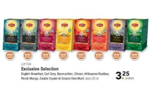 lipton exclusive selection