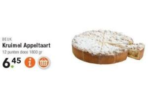 beuk kruimel appeltaart