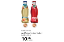 dubbelfrisss appel perzik of framboos cranberry