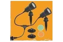 led buitenspotset met kleurfilters terra