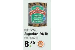 uyttewaak augurken 30 40