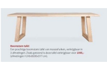 boomstam tafel