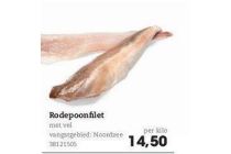 hanos rodepoonfilet