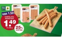 chipolata worstjes