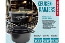 gietaluminium pan met deksel