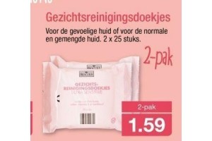 gezichtsreinigingdoekjes