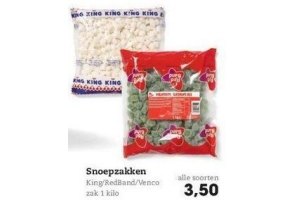 snoepzakken king redband venco