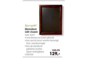 menukast led classic