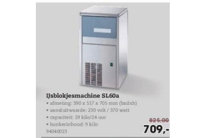 ijsblokjesmachine sl60a