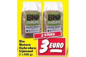 bio nature gebroken lijnzaad