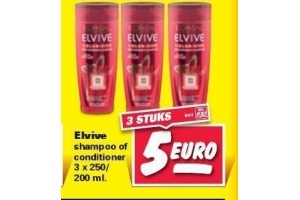 elvive shampoo of conditioner