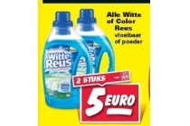 alle witte of color reus