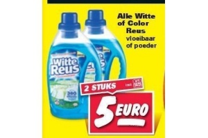alle witte of color reus