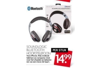 soundlogic bluetooth hoofdtelefoon