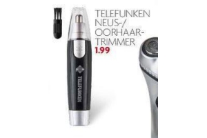 telefunken neus oorhaartrimmer