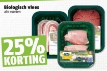 biologisch vlees verschillende soorten