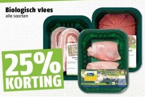biologisch vlees verschillende soorten