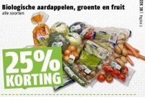 biologische aardappelen groente en fruit