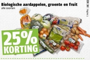 biologische aardappelen groente en fruit