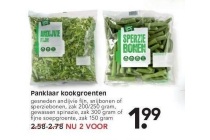 panklaar kookgroenten