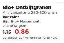 bio ontbijtgranen