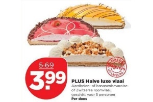 plus halve luxe vlaai